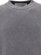 Golden Goose Crew-neck sweater with logo - Grey