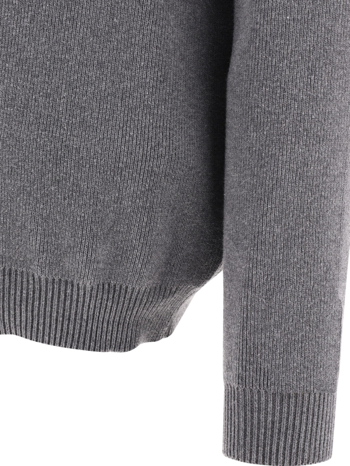 Golden Goose Crew-neck sweater with logo - Grey