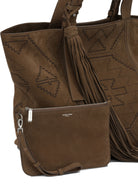 Golden Goose "24/7 East West" Large Shoulder Bag - Brown