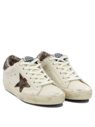 Golden Goose "Super Star" Low-Top Sneakers - Brown