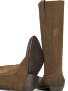 Golden Goose "Wish Star" Cowboy Boots - Brown