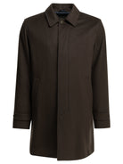 Herno Long coat made of pure cashmere - Brown