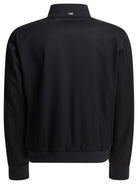Herno "3 Layers Wool Storm" Bomber Jacket - Blue