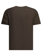 Herno "Resort Lana" Crew-Neck T-Shirt - Brown