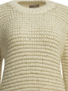 Herno "Resort" Crew-Neck Sweater - White