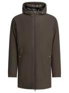 Herno "Resort" Long Down Jacket - Brown