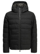 Herno Short flannel down jacket - Grey
