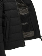 Herno Short flannel down jacket - Grey
