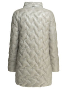 Herno "Resort" Long Down Jacket - Grey