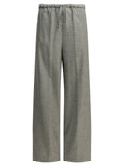 Herno Casual silk and cashmere pants - Grey