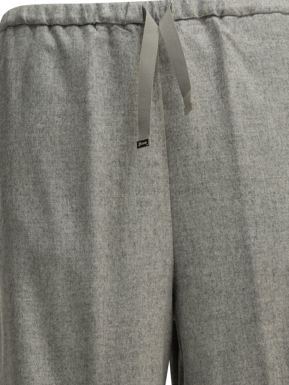 Herno Casual silk and cashmere pants - Grey