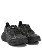Hoka "Stinson One7" Low-Top Sneakers - Black