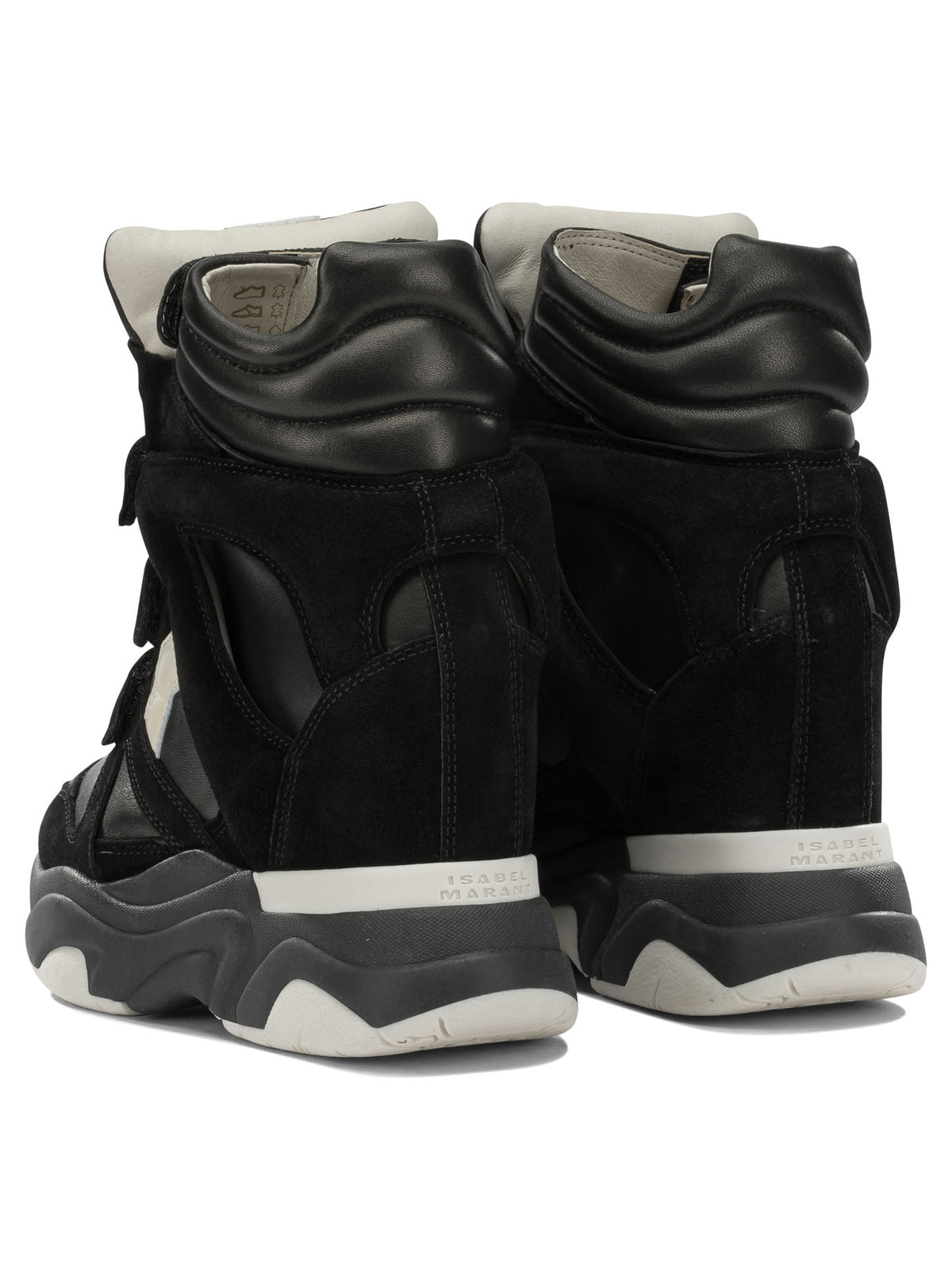 Isabel Marant "Balskee" high top sneakers - Black