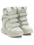 Isabel Marant "Balskee" high top sneakers - White