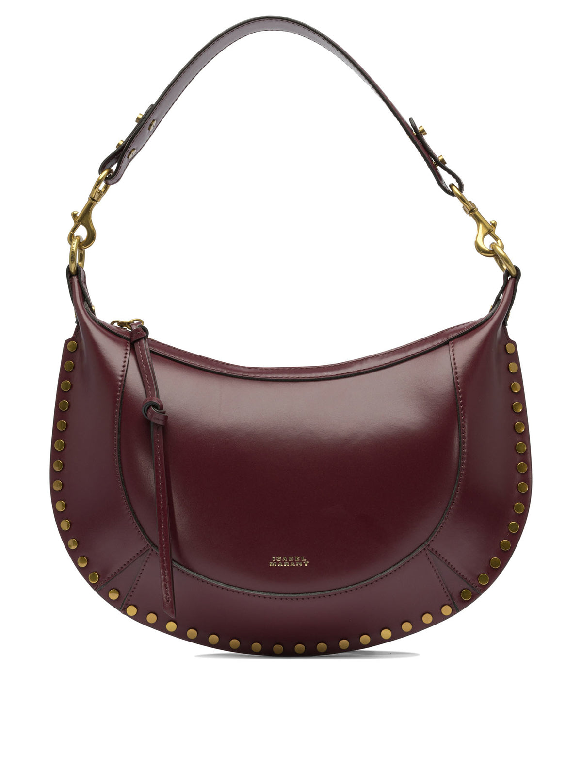 Isabel Marant "Naoko" medium shoulder bag - Burgundy