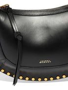 Isabel Marant "Oskan Moon" small shoulder bag - Black