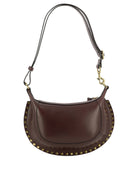 Isabel Marant "Oskan Moon" small shoulder bag - Burgundy
