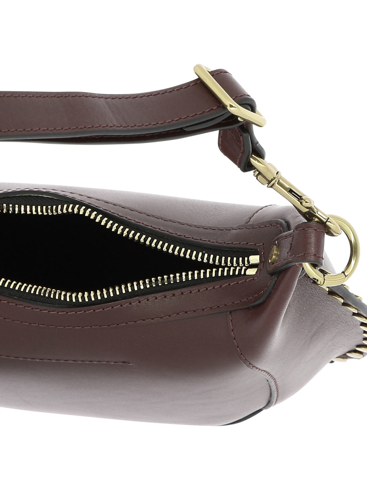 Isabel Marant "Oskan Moon" small shoulder bag - Burgundy