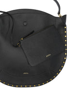 Isabel Marant "Oskan Hobo Soft" large shoulder bag - Black