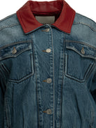 Isabel Marant "Devyn" Denim Jacket - Blue