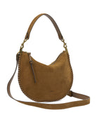 Isabel Marant "Oskan Soft" Small Shoulder Bag - Brown