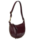 Isabel Marant "Oskan Moon" small shoulder bag - Burgundy