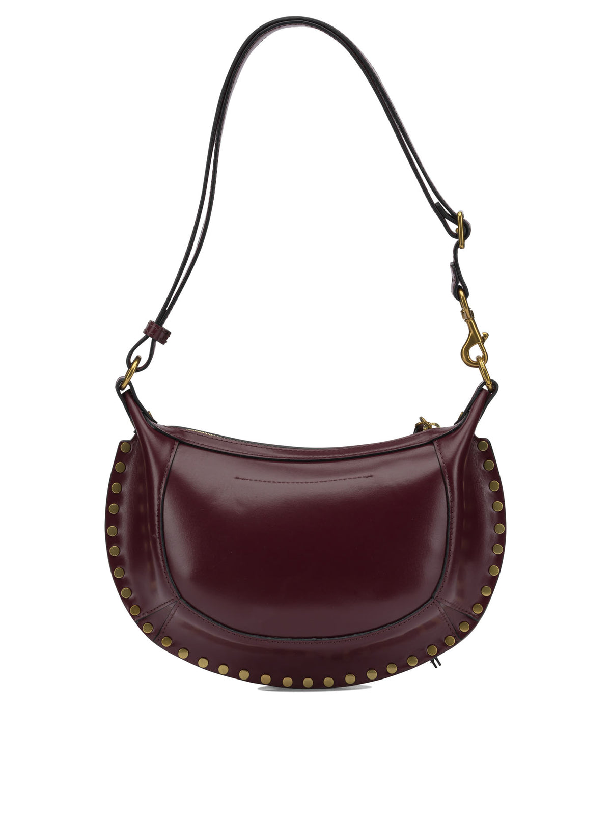 Isabel Marant "Oskan Moon" small shoulder bag - Burgundy