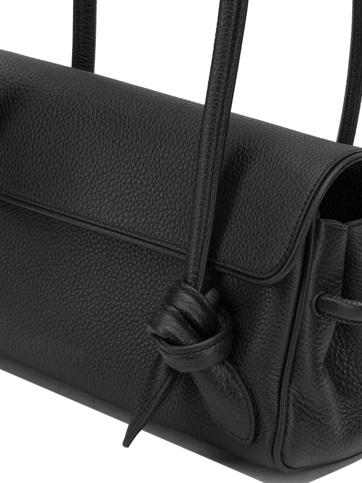 Jacquemus "Le Long Turismo" Medium Shoulder Bag - Black