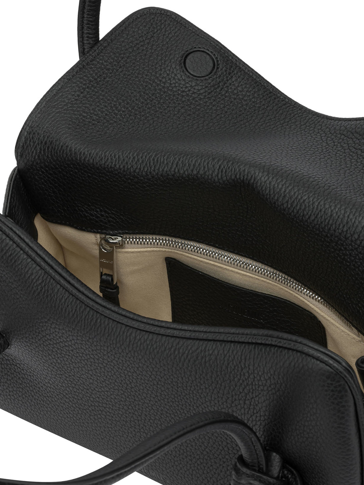 Jacquemus "Le Long Turismo" Medium Shoulder Bag - Black