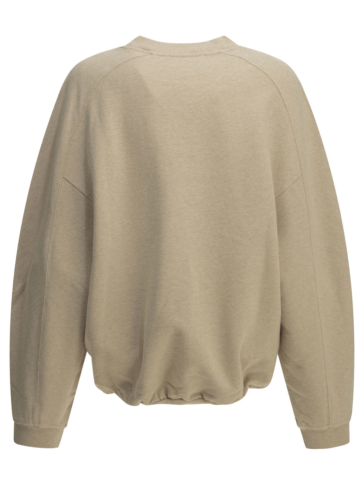 Jacquemus "Le Sweatshirt Montaigne" Crew-Neck Sweatshirt - Beige