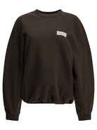 Jacquemus "Le Sweatshirt Montaigne" Crew-Neck Sweatshirt - Brown