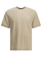 Jacquemus "Le Montaigne MC" Crew-Neck T-Shirt - Beige