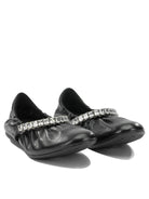 Jimmy Choo "Jade" Classic Ballet Flats - Black