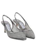 Jimmy Choo "Love 65MM" Slinkgback - Grey