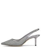 Jimmy Choo "Love 65MM" Slinkgback - Grey