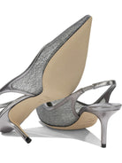 Jimmy Choo "Love 65MM" Slinkgback - Grey
