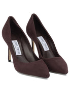 Jimmy Choo "Romy 85" Décolleté - Burgundy