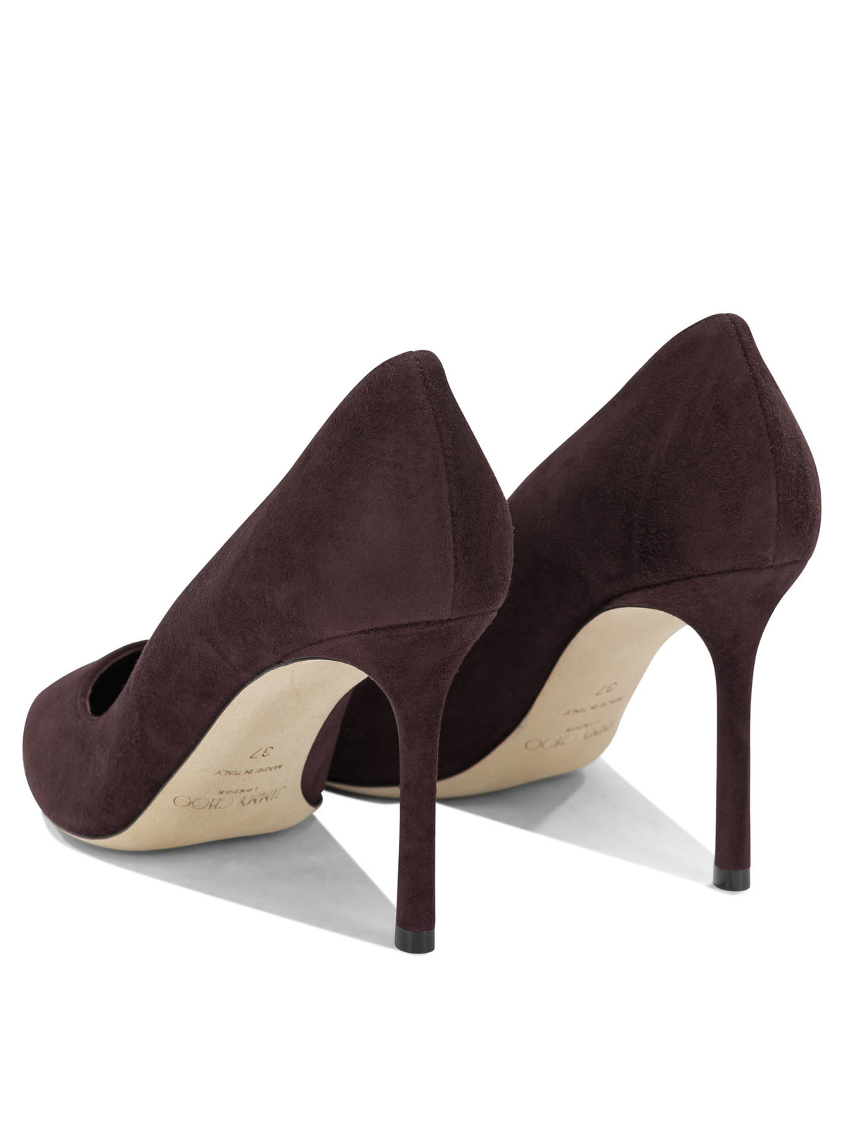 Jimmy Choo "Romy 85" Décolleté - Burgundy