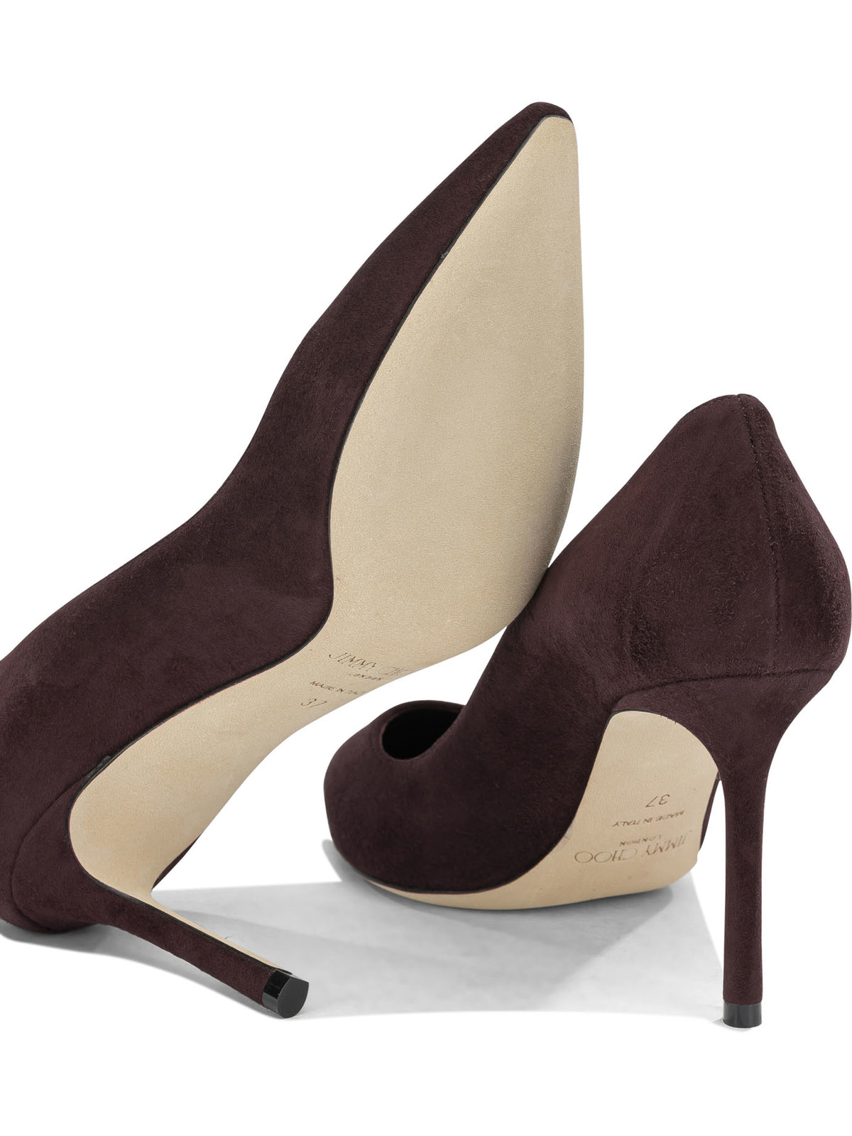 Jimmy Choo "Romy 85" Décolleté - Burgundy