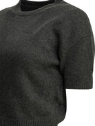 Khaite "Golden" crew-neck sweater - Grey