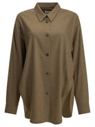Khaite "Goya" Casual Shirt - Brown