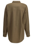 Khaite "Goya" Casual Shirt - Brown
