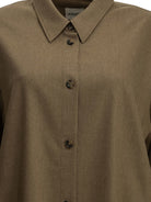 Khaite "Goya" Casual Shirt - Brown