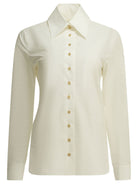 Khaite "Ivy" Formal Shirt - White