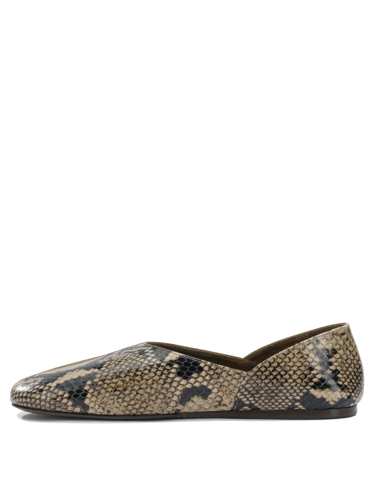 Khaite "Jane" Classic ballet flats - Brown