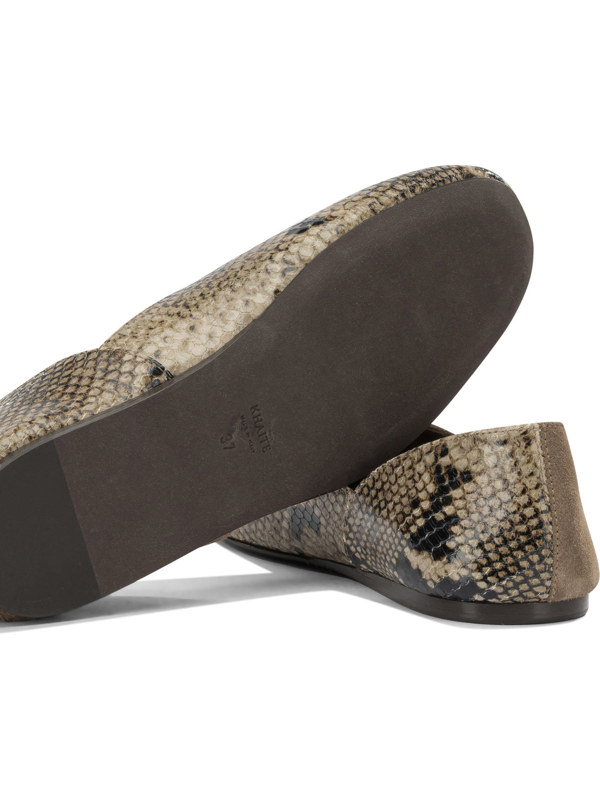 Khaite "Jane" Classic ballet flats - Brown