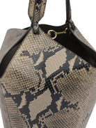 Khaite "Lotus" Small Shoulder Bag - Brown