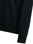 Maison Kitsuné "Profile Fox" Polo-Collar Sweatshirt - Blue
