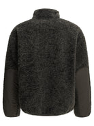 Maison Kitsuné Fleece Jacket with Logo - Grey