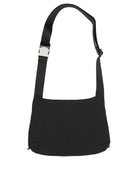 Maison Kitsuné Medium Nylon Shoulder Bag - Black
